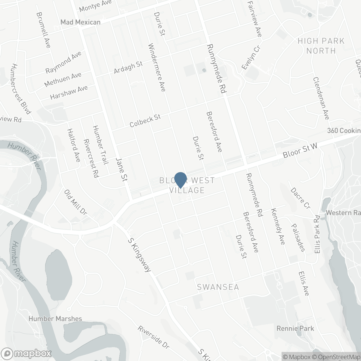 2340 BLOOR STREET W, Toronto, Ontario M6S 1P3